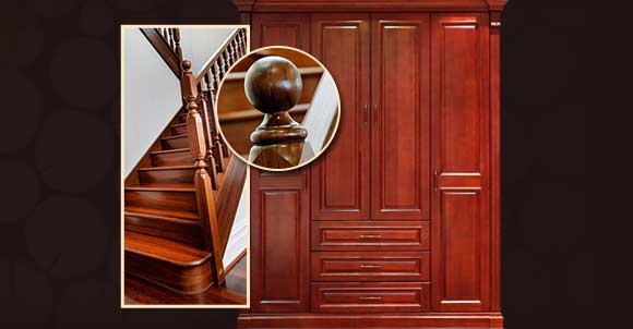 精選珍稀木材,有效控制成品家具不變形,不開裂