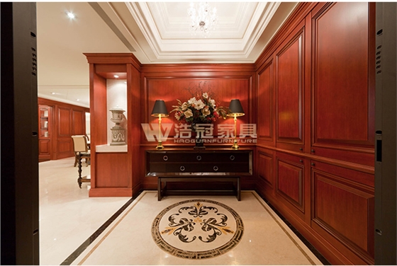 歐式原木護(hù)墻板-浩冠家具案例 歐式原木護(hù)墻板-浩冠家具案例