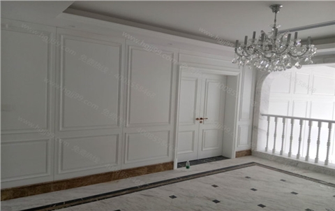 喬愛別墅案例┃整木定制簡歐風，浪漫白色很有范