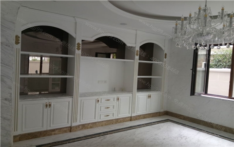 喬愛別墅案例┃整木定制簡歐風，浪漫白色很有范