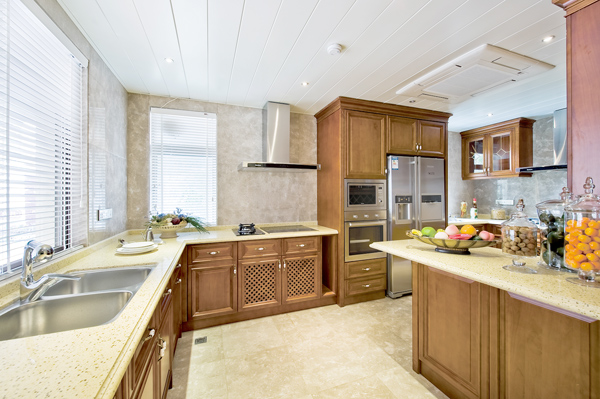 美式田園-整體櫥柜