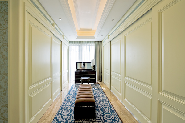 美式整體家具-整體衣帽間木飾面