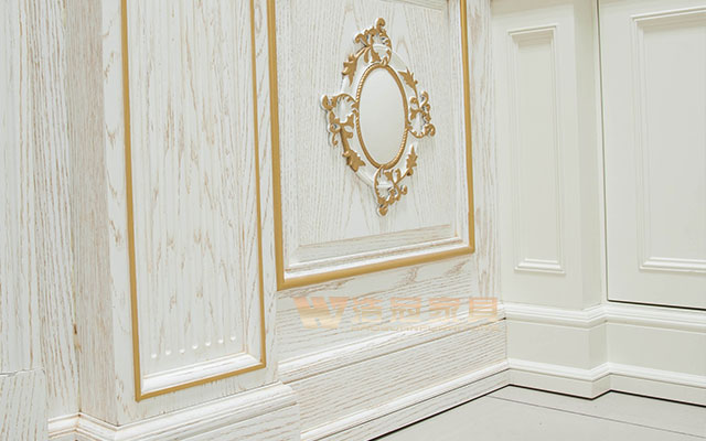 橡木護墻板線條-浩冠整木家具定制