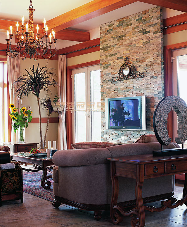 東南亞風(fēng)格-浩冠整木家具定制案例