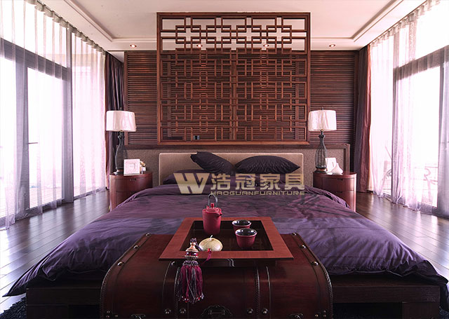 東南亞風格案例-浩冠整木家具定制