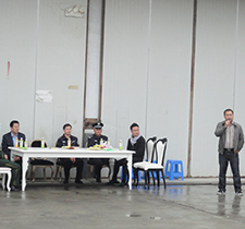 陳總發(fā)言-浩冠家具消防演習(xí)