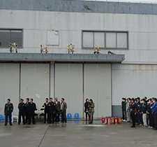 消防演習(xí)中-浩冠家具消防演習(xí)