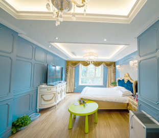 顓橋別墅男童房-地中海式護墻板 顓橋別墅男童房-地中海式護墻板