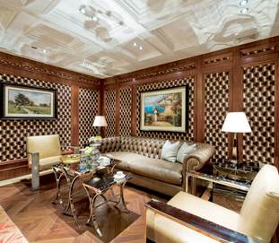 美式整體家具-護墻板線條