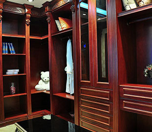 美式整體衣帽間