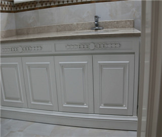 混水漆-造型臺盆柜