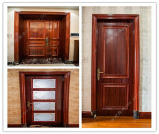 花梨木系列之定制木門
